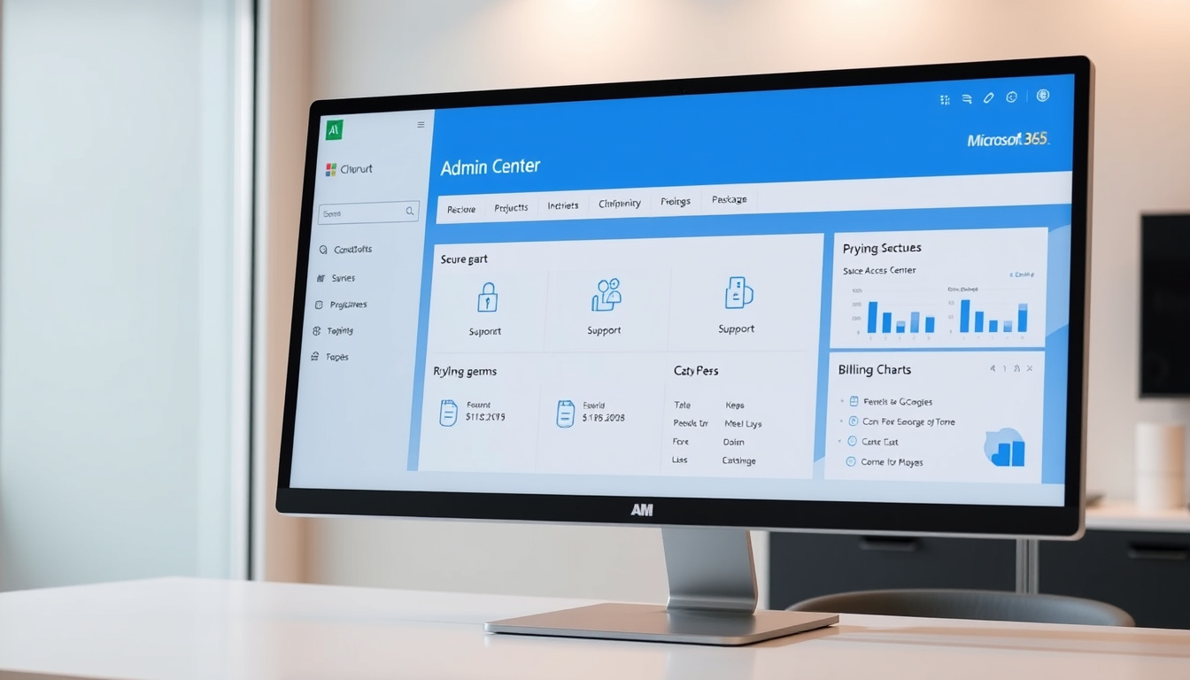 Microsoft 365 Admin Center - Access, Support and Billing Guide - UK ...